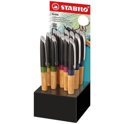 Stabilo Grow - Klimaneutraler Füller Füllhalter mit Holzschaft