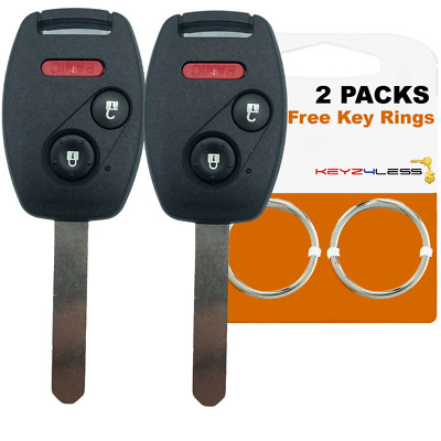 2 Car Key Fob Entry Remote For 2007 2008 2009 2010 2011 2012 2013 Honda CRV CR-V
