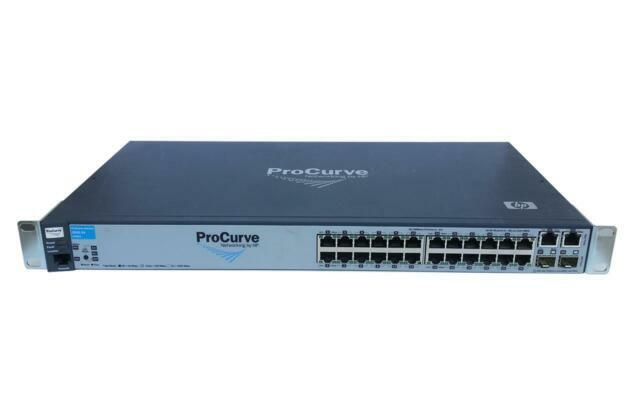 HP ProCurve 2610-24 – Switch Gigabit Ethernet 24 Ports (J9085A) D'occasion – Parfait Pour Le Rack