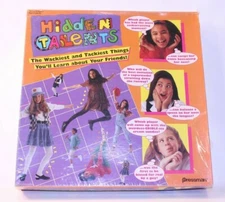 VTG Hidden Talents Pressman Board Game Complete 1994 3680 Teen Silly Fun Family 
