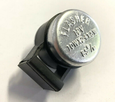 Blinkgeber Blinkrelais + Gummi mechanisch 12V 2-pol für Moto Guzzi V LE GT NEU12