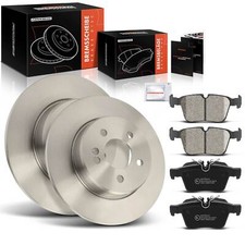 A-Premium Rear 300mm Brake Discs & Brake Pads for Mercedes-Benz C-Class S205 New