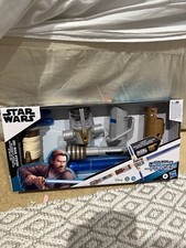 STAR WARS OBI-WAN KENOBI JEDI MASTER SET FORGE LIGHTSABER - LIGHTS & SOUND - NEW