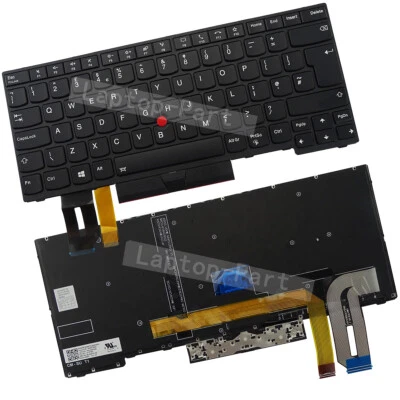 LAPTOP-PART UK Backlit Keyboard for Lenovo Thinkpad T14 Gen1 20UD 20UE 20S0 20S1 20S2 20S3