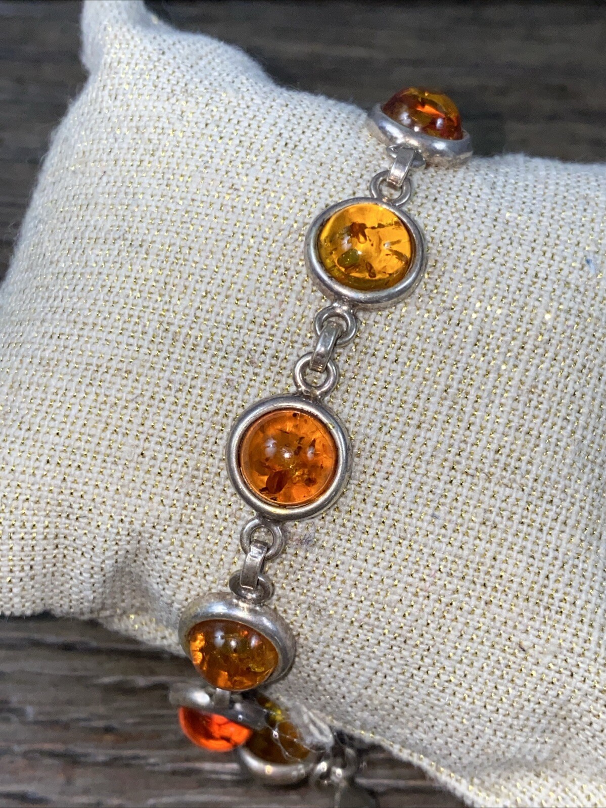 925 Solid Pure Sterling Silver Multicolor Baltic … - image 5