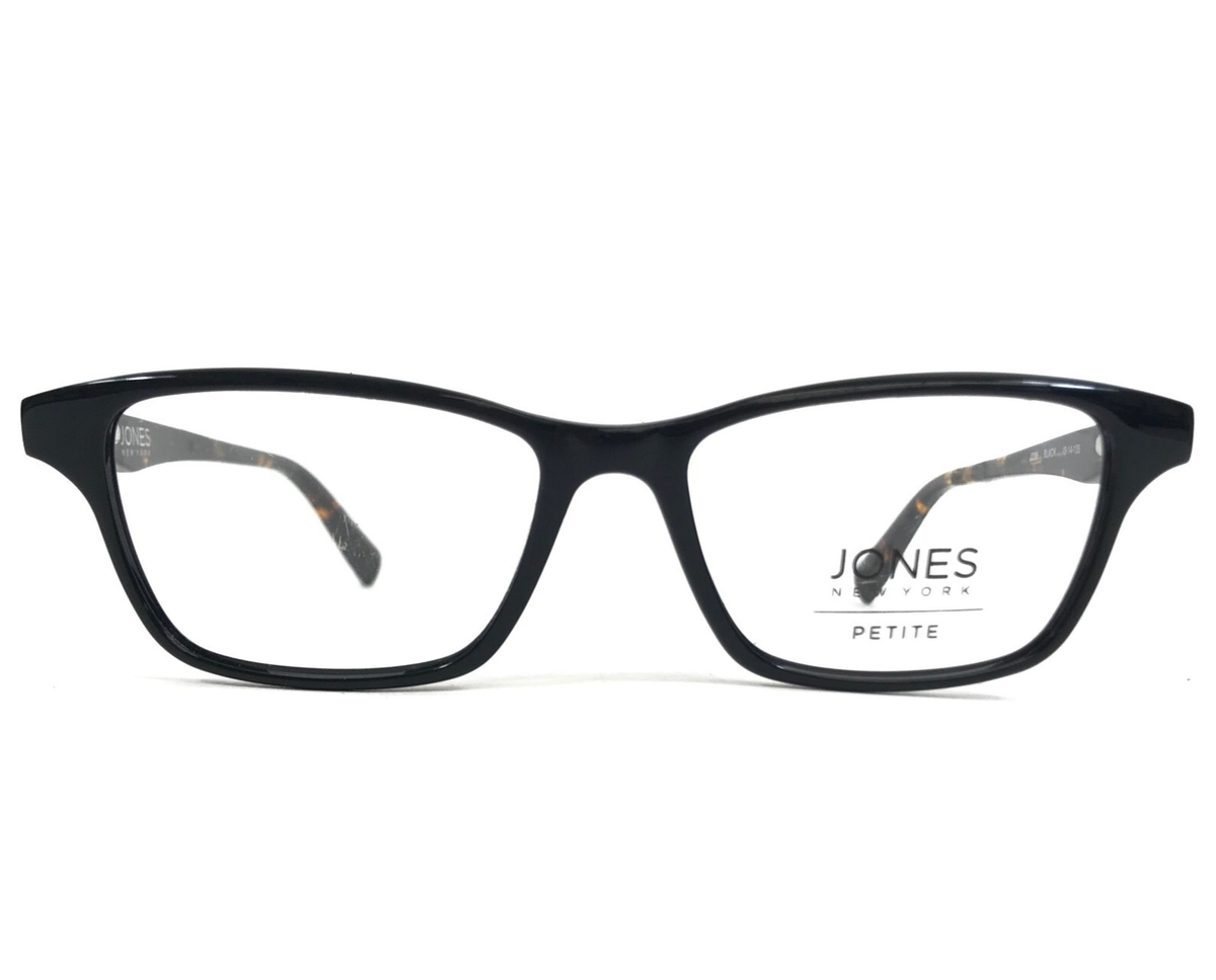 Jones New York Petite Eyeglasses Frames J230 BLACK Tortoise Cat Eye  48-14-135
