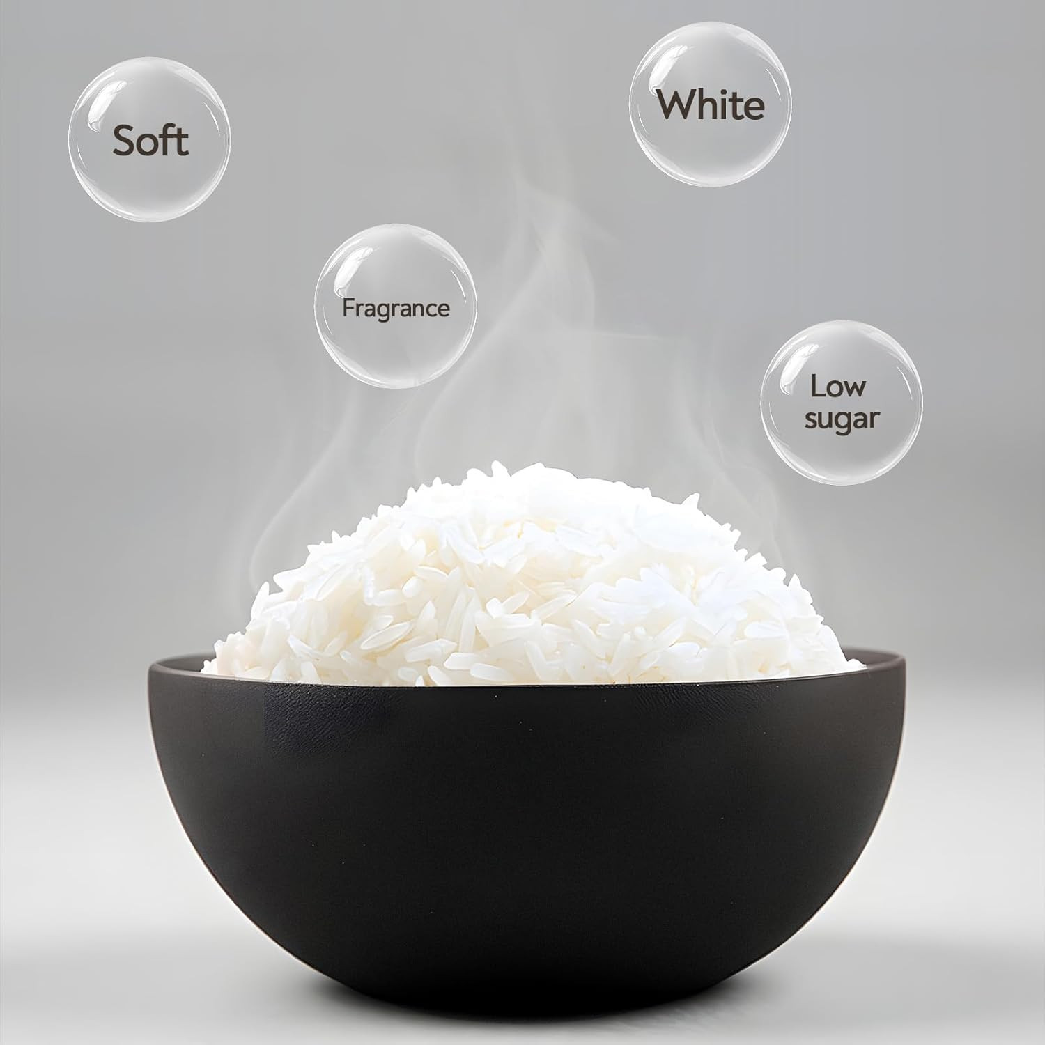 Low Carb Rice Cooker - 2 Cups Uncooked, Multi-Cooker with Nonstick Pot