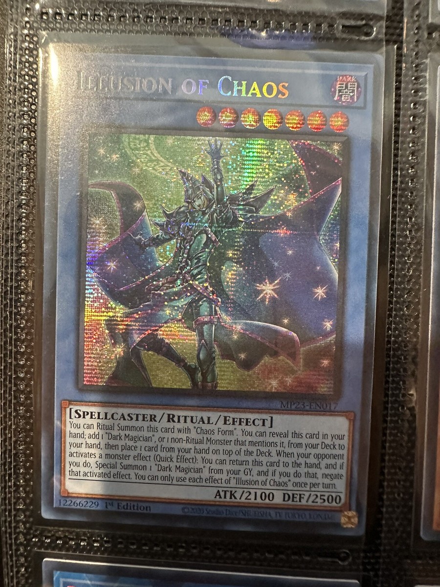未開封V系CD Madieduor Chaos prelude−混沌の序章− 🔥 Yugioh Illusion Of Chaos MP23-EN017 Prismatic Secret Rare