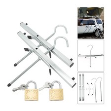 Ladder Roof Rack 2 Locks Lockable Safe Ladders Heavy Duty Ladder Roof Strong