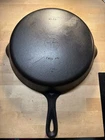 Vintage No 10 Griswold 716 A Cast Iron Skillet Frying Pan Small Logo
