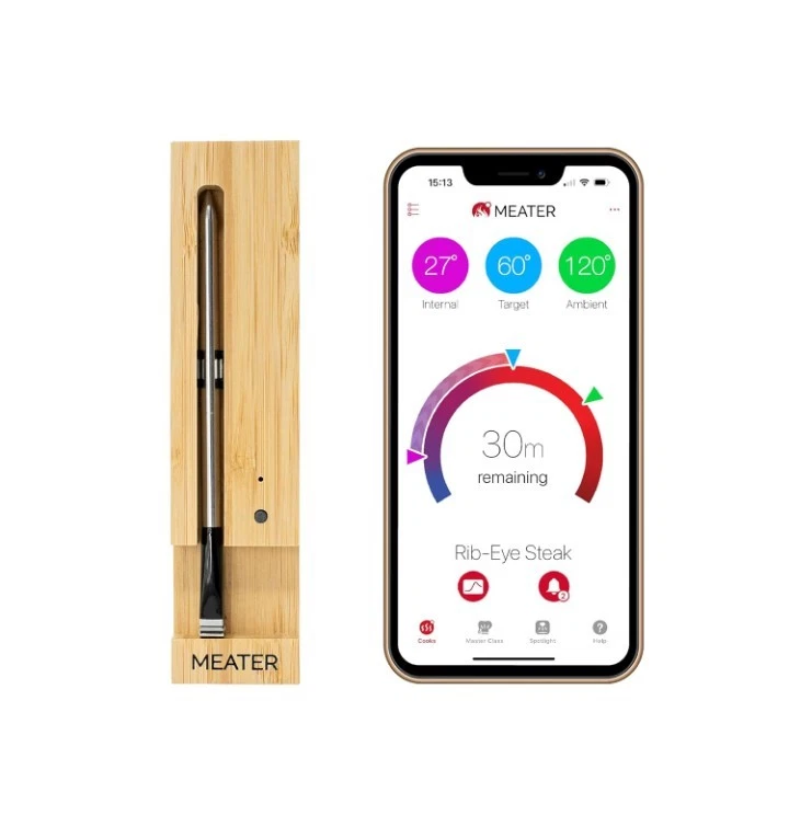 MEATER | The Original True Wireless Smart Meat Thermometer, Wifi/Bluetooth
