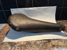 vintage Brooks professional saddle Early Small Copper Rivet Version Stamped 1966