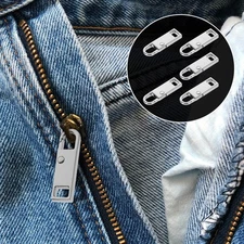 5pcs Detachable Zipper Luggage Backpack Clothing Accessories