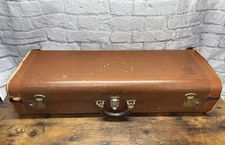 Antique King H.N. White Instrument Case Rustic Industrial Decor Large Display