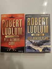 2 x Robert Ludlum Thriller/Roman....Altman Code und Der Arktis Plan...Heyne Verl