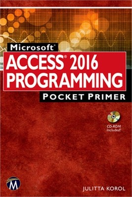 Microsoft Access 2016 Programming Pocket Primer (Paperback or Softback)