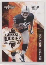 2010 Score Hot Rookies Artist Proof 6/32 Rolando McClain #4 0q3