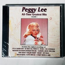 Peggy Lee - CD - All-Time Greatest Hits Volume 1 - New / Sealed