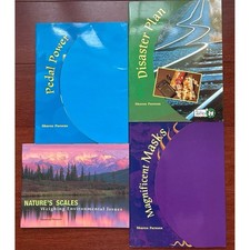 Lot of 4 Rigby Literacy Book Web Grade 6 Readers Leveled Homeschool Teaching HTF