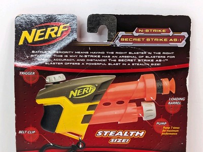 Nerf N Strike Secret Strike AS-1 Stealth Blaster Pocket Size