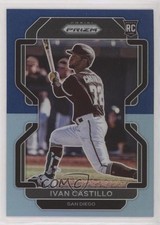 2022 Panini Prizm Tier II Blue & Carolina Blue Prizm Ivan Castillo #193 2qw