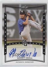 2014 Leaf Perfect Game Showcase Auto Black Garrett Davila #A-GD1 Auto a4t