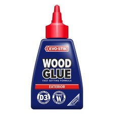 Exterior Wood Glue 250ml D3 Weatherproof Extra Strong Fast Setting Glue Dries