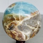 Natural amazon stone quartz ball crystal sphere healing 2700G (5.95LB) — photo 9