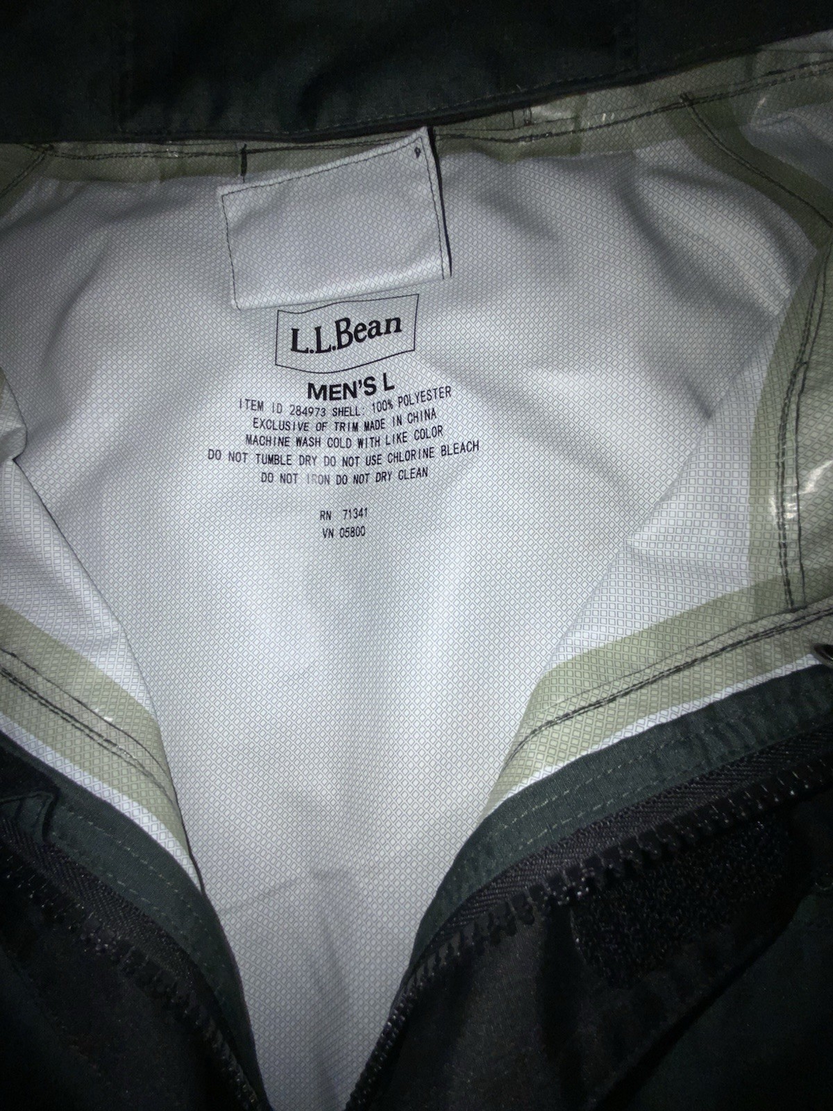 ll bean jacket large - image 2