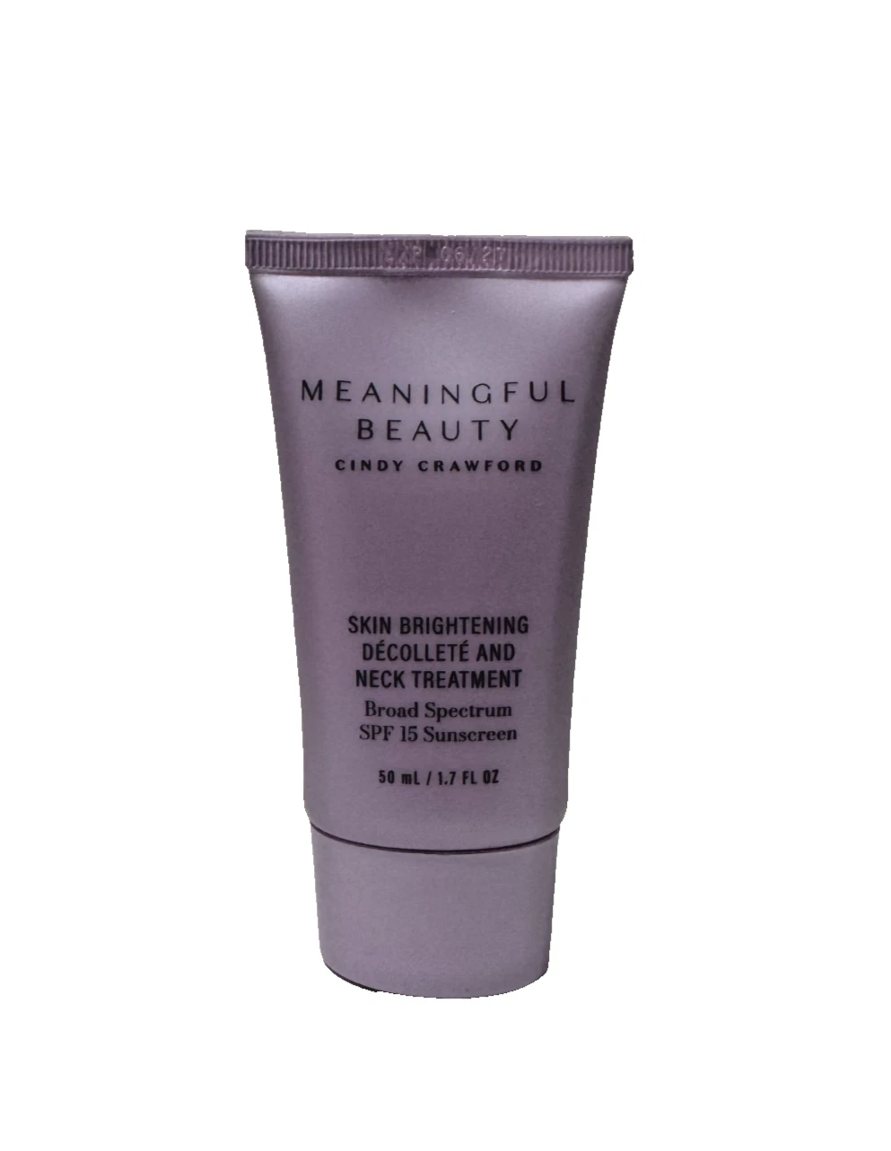 Meaningful Beauty Skin Brightening Neck Decollete Cream Cindy Crawford 1.7 oz