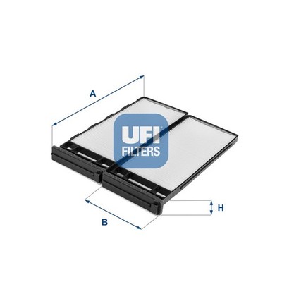 ORIGINAL  Ufi Filter, Innenraumluft für Nissan PATROL GR V Wagon CEFIRO II