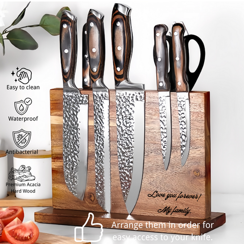 Portacoltelli magnetico personalizzato come regalo festa della mamma - Foto 5 di 9