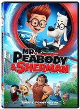 Mr. Peabody & Sherman (/ 2014 Release) [DVD] [*READ* Disc-Only, EX-LIBRARY]