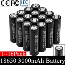 1~16 Pack 3.7V Rechargeable Button top Batter...