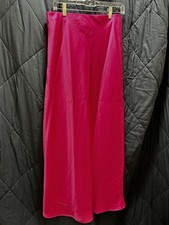 Vassarette Women's Pink Nylon Half Slip Regular Size L 37in Waist to Hem