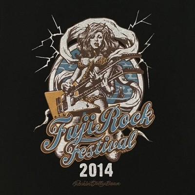 2014 BAPE × Rockin' Jelly Bean Fuji Rock Festival T-shirt A