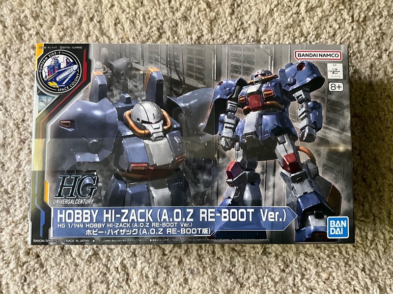 HGUC Hobby Hi-Zack (A.O.Z. Reboot Ver.) Gundam Side-F Exclusive New In Box
