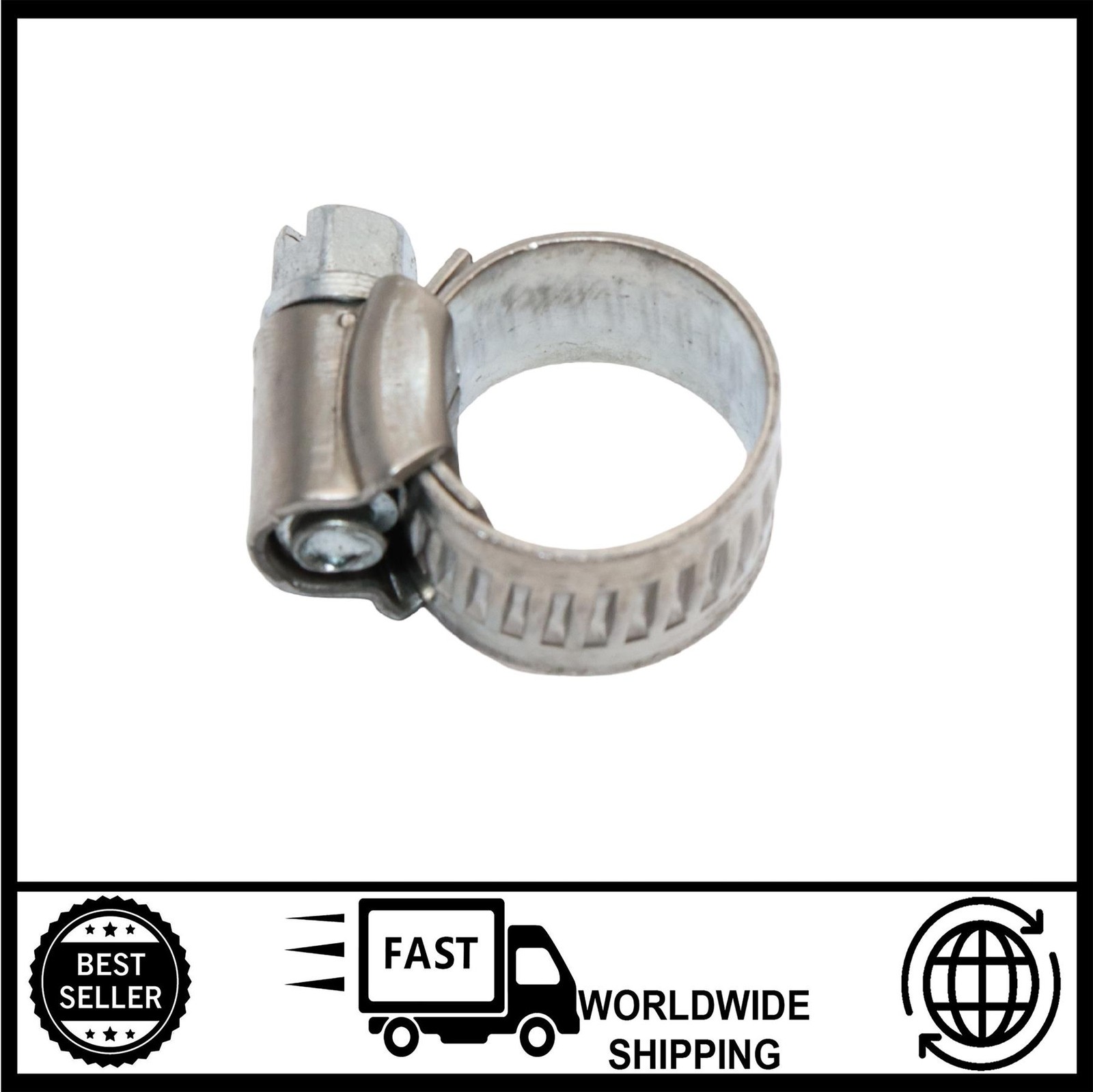 Hose Clamp M00SS Jubilee Clip 11mm-16mm 304 Stainless Steel | 1/2–5/8 inch