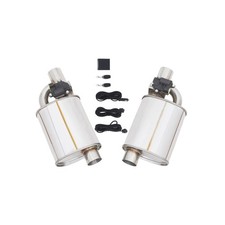 Universal Electronic Valved Exhaust Muffler 2.5single Inout Wvalve Controller