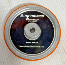Photocraft TRI-TRONICS MW-1-B Measuring Wheel 12 Circumference 38 Bore