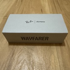 Ray-Ban Meta Smart Glasses 2nd Gen - Black Clear Lens Sealed New in Box 