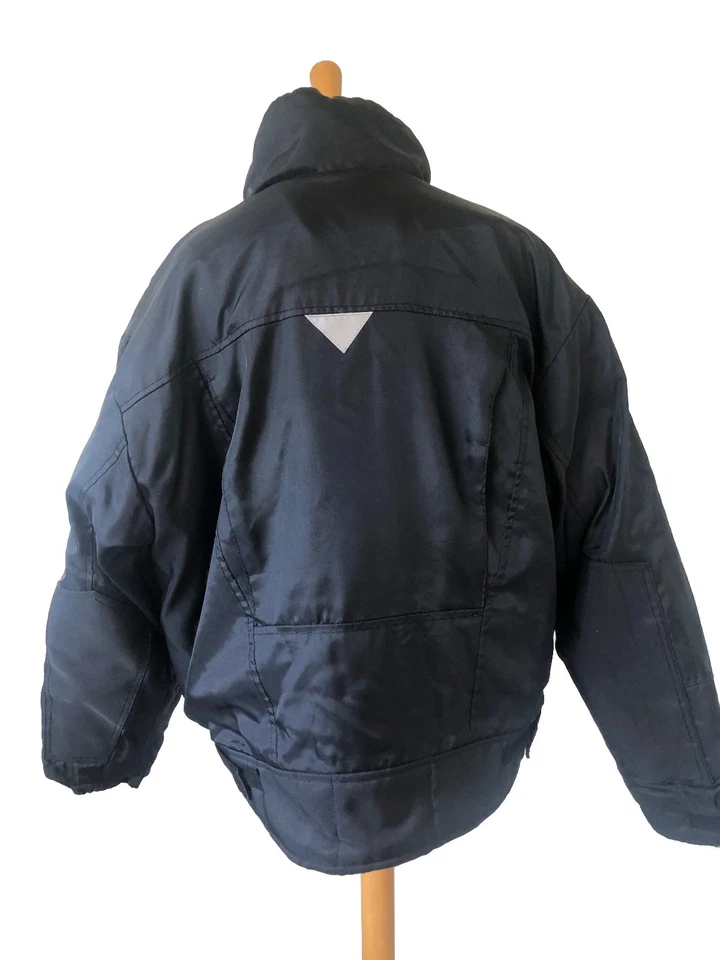 Chaqueta de moto de nieve negra Sno Rider talla mediana #250 Foto 2 de 3