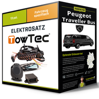 Elektrosatz 13-Pol Spezifisch für Peugeot Traveller Bus 04.2016-Jetzt NEU