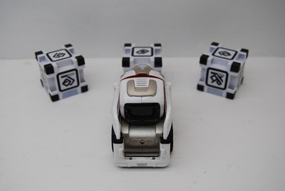 Anki Cosmo Robot with Three Cubes No Charger Tests Working