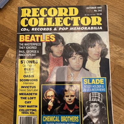 RECORD COLLECTOR No.242 Beatles, Slade, Chemical Brothers, Blur & Oasis