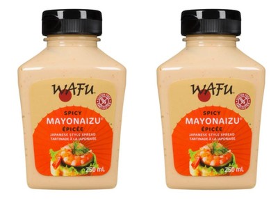 Wafu Gluten-Free Mayonaizu Spread Spicy 250ml (2 Pack)