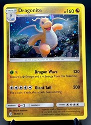 Dragonite 96/149 Sun & Moon Cosmos Holo Promo