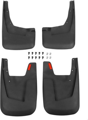 4 Pack Truck Mud Flaps for Dodge Ram 1500 2019-2024 Front & Rear