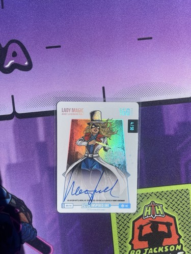 2025 Bo Jackson Battle Arena Alpha Update Lady Magic Ice Auto /50