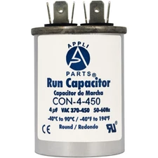 Appli Parts Run Capacitor for ac 4 Mfd uF (microfarads) 370 VAC or 450 VAC CBB65